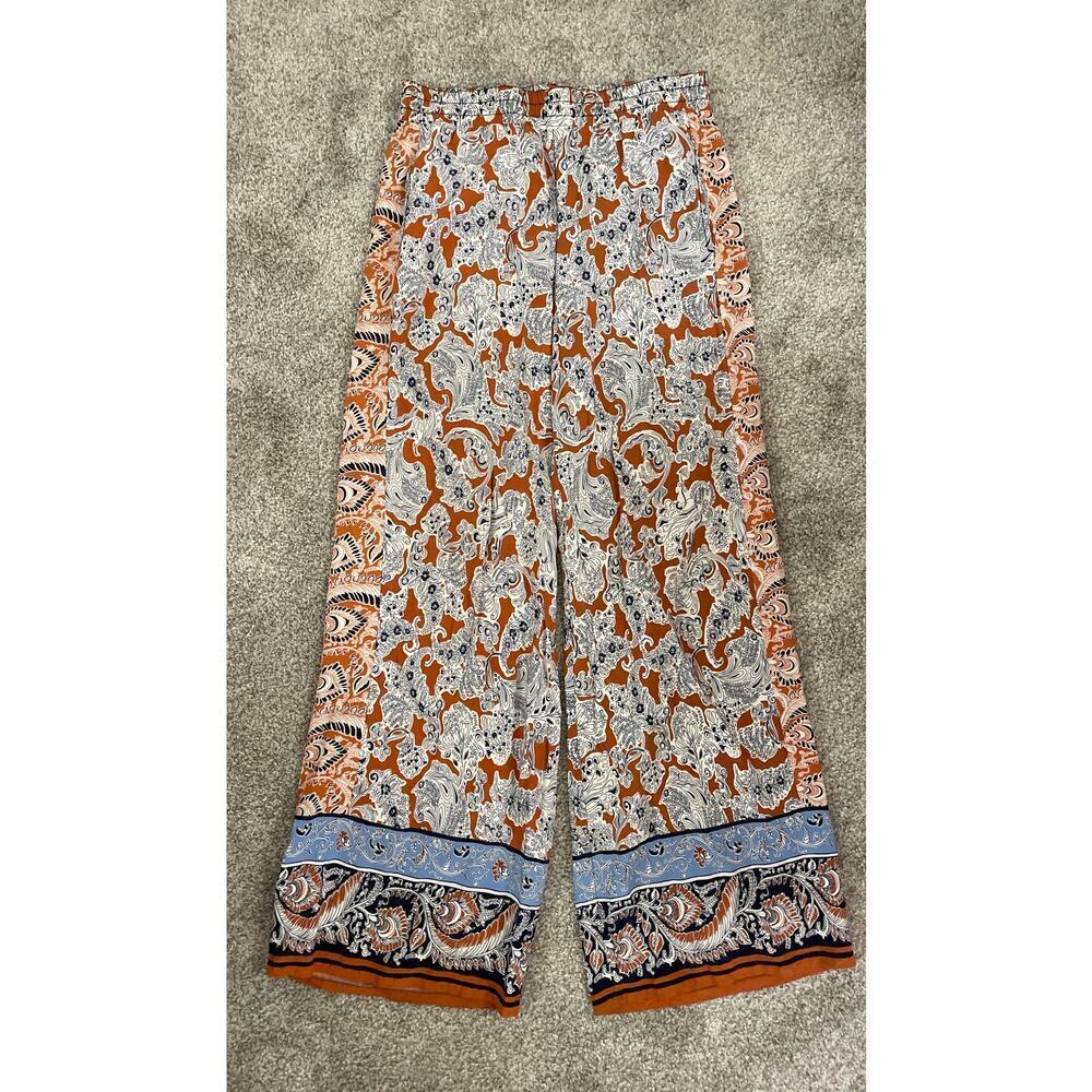 Anthropologie HEI HEI Lalasa Paisley Wide-leg Boho pants, XS - Picture 3 of 8